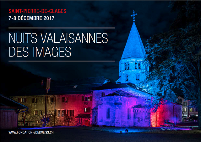 2017 Apéritif et visite de Saint-Pierre-de-Clages, Nuits valaisannes des Images